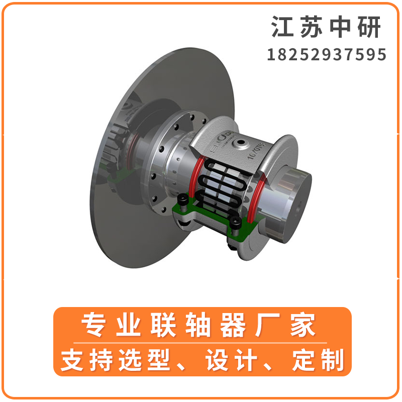 T63帶制動(dòng)盤(pán)型蛇簧聯(lián)軸器