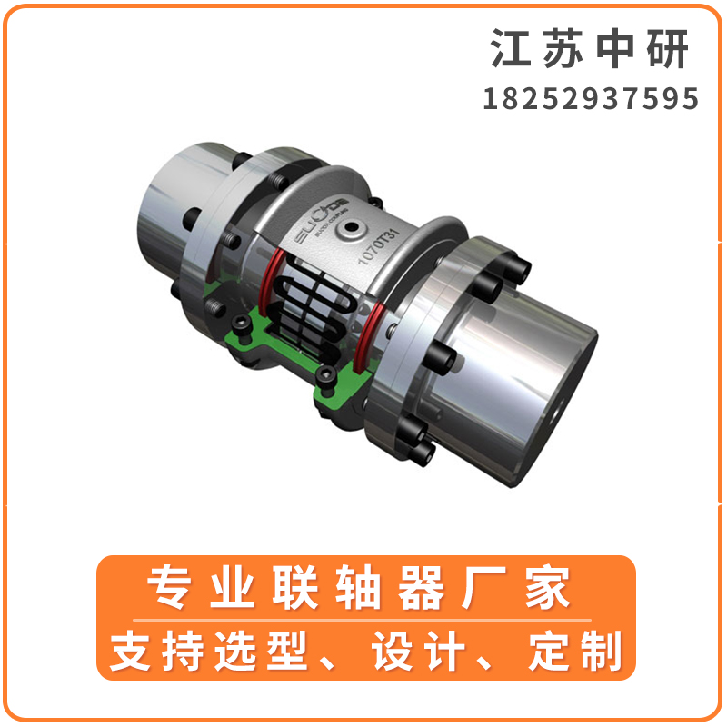 T31雙法蘭型蛇簧聯(lián)軸器